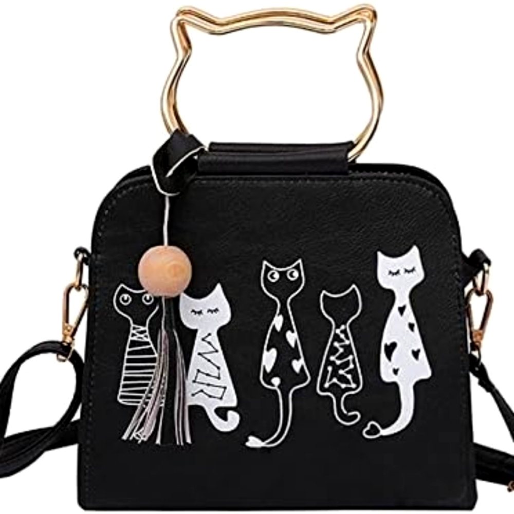 Crossbody Cats Kawaii Purse